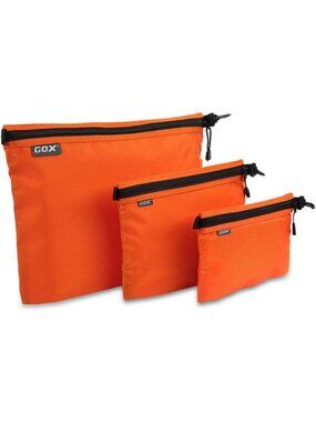 Travel Toiletry Bag Set - 3 Pack Portable Organizer for Men, Zipper Pouch